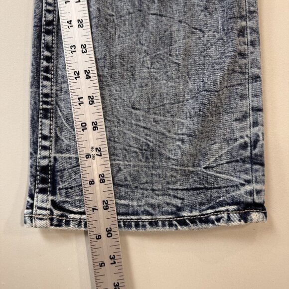 Buckle BKE Jeans Mens 34x30 Blue Jake Straight Mid Rise Stretch Distressed Denim - Picture 9 of 11